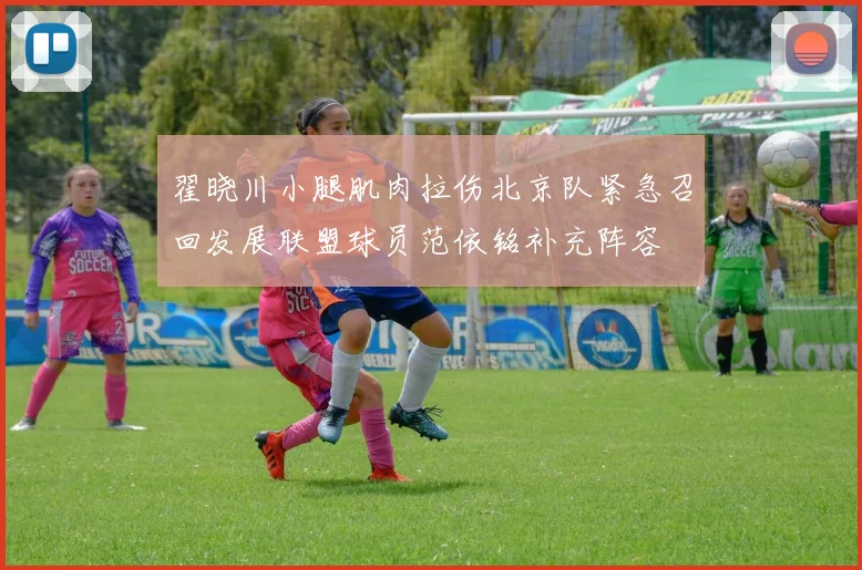 翟晓川小腿肌肉拉伤北京队紧急召回发展联盟球员范依铭补充阵容